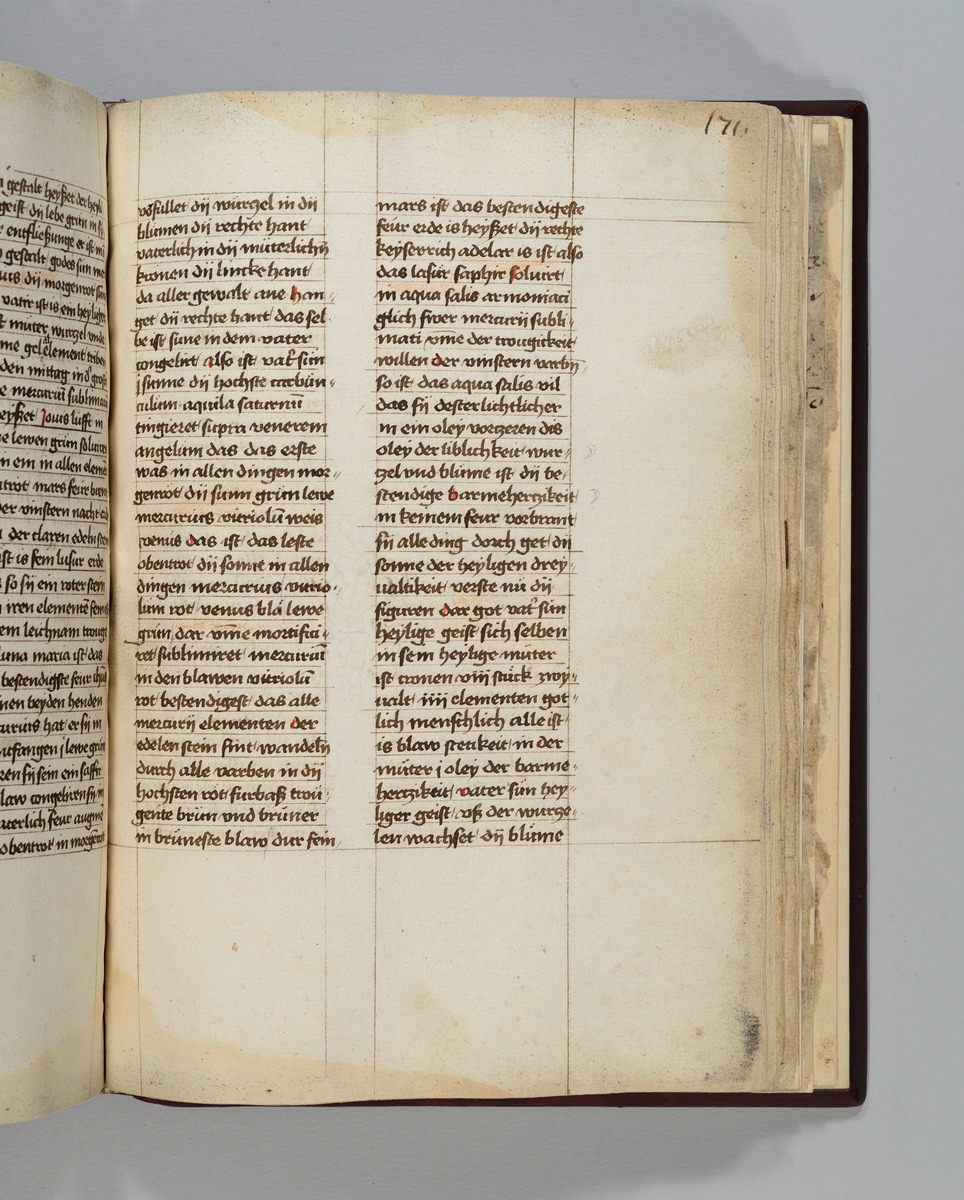 Buch der heiligen Dreifaltigkeit. Textseite