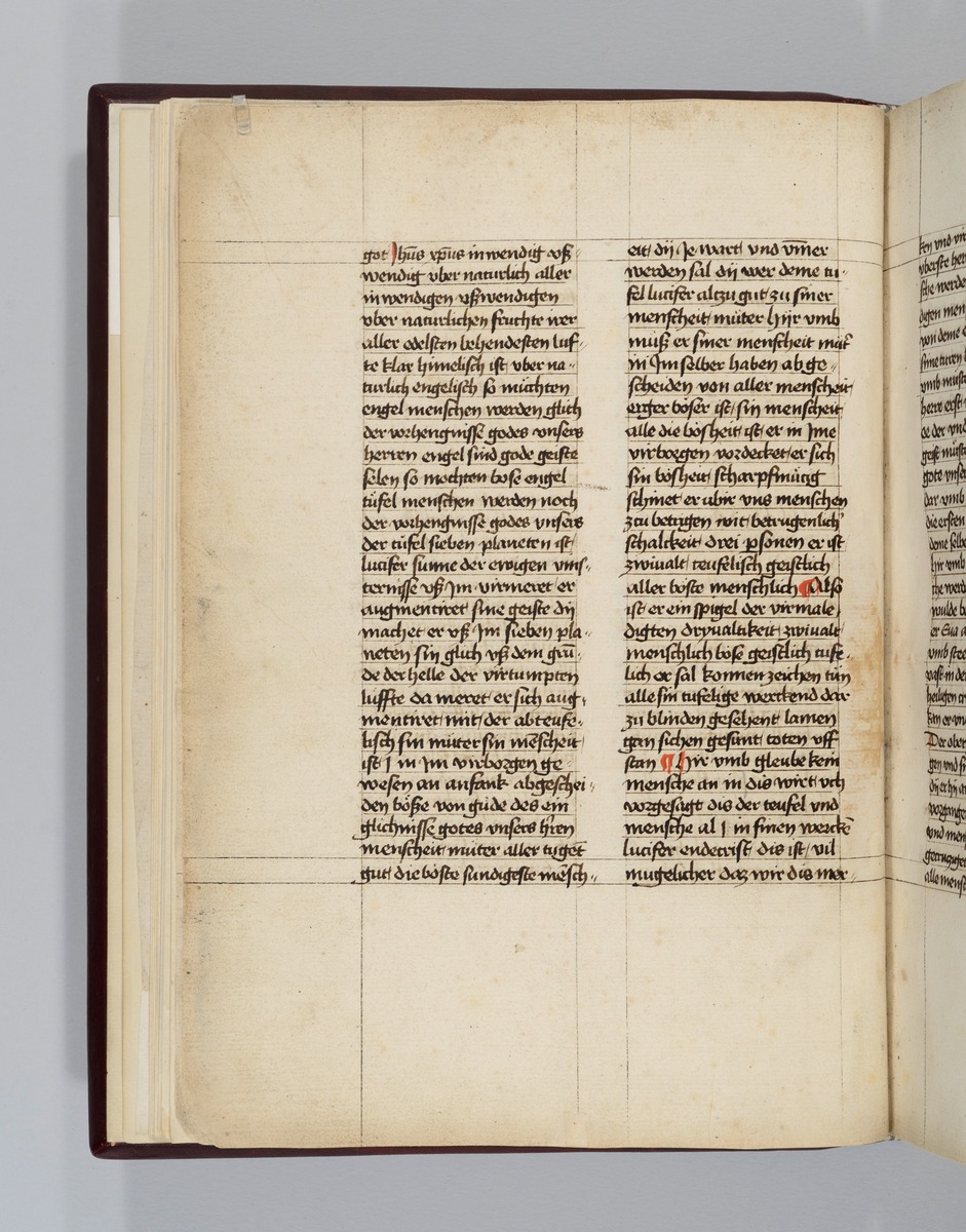 Buch der heiligen Dreifaltigkeit. Textseite