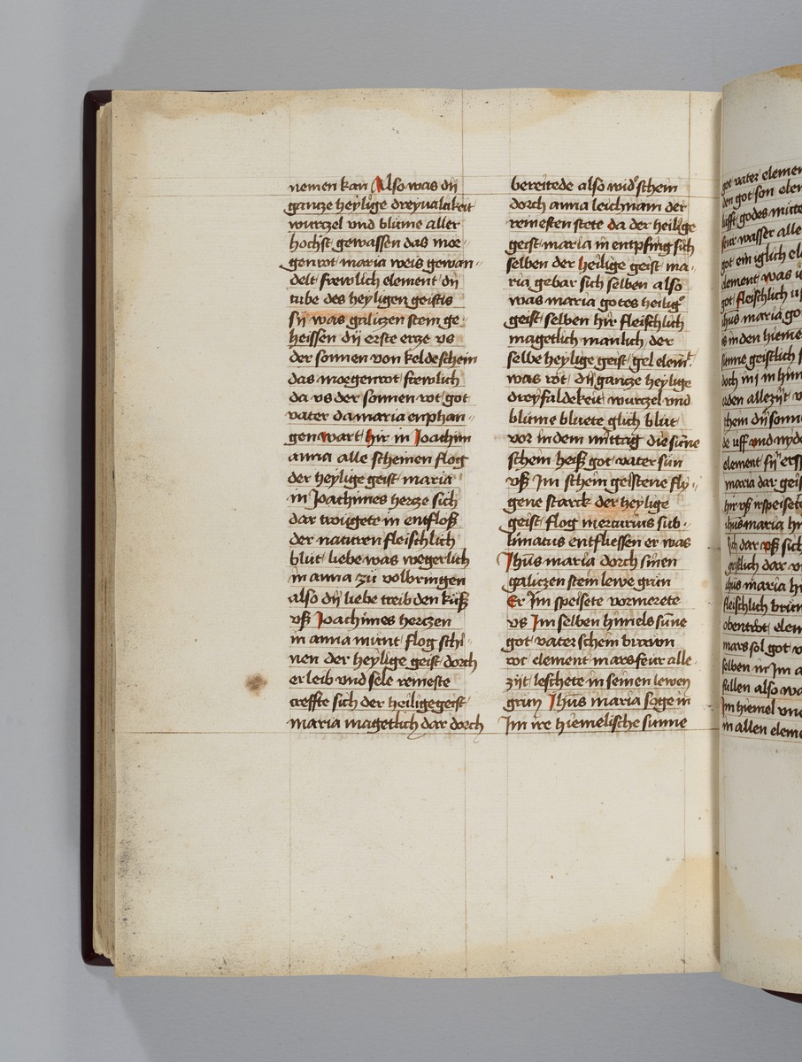 Buch der heiligen Dreifaltigkeit. Textseite