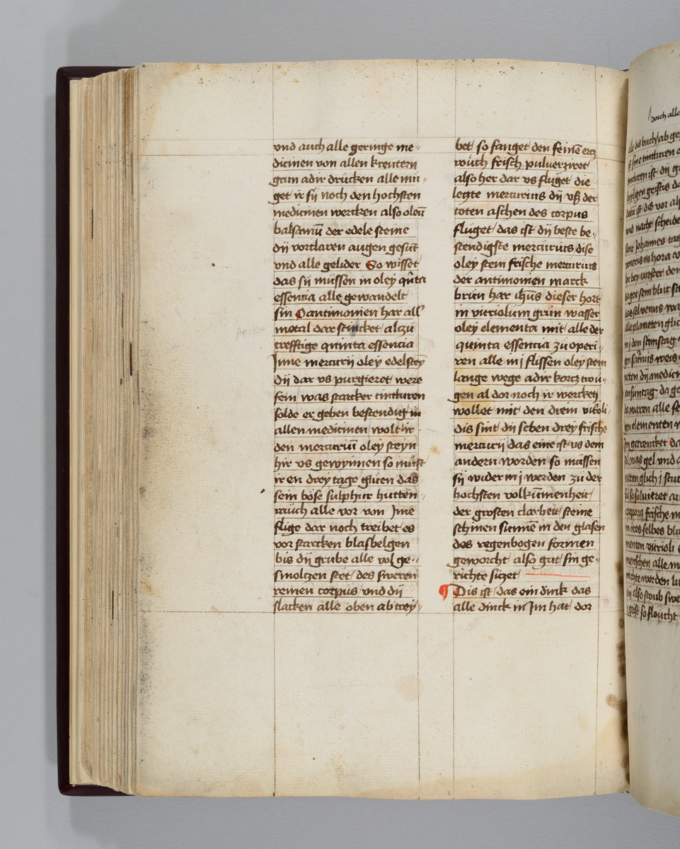 Buch der heiligen Dreifaltigkeit. Textseite