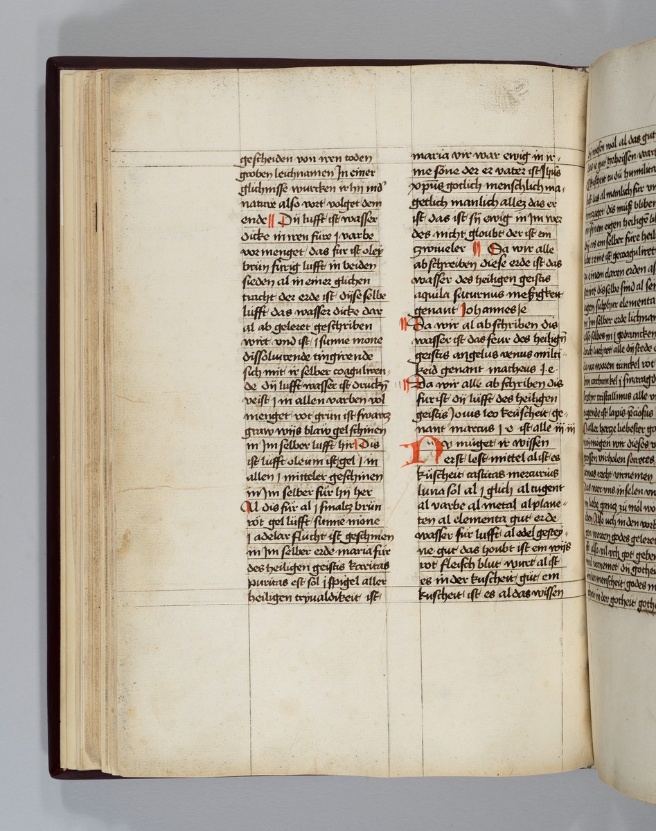 Buch der heiligen Dreifaltigkeit. Textseite