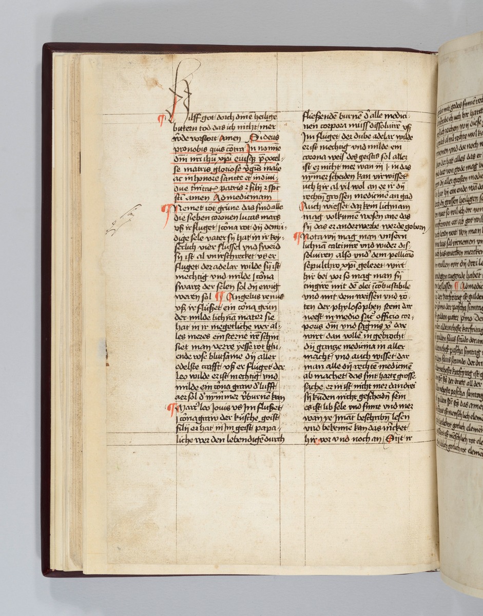 Buch der heiligen Dreifaltigkeit. Textseite