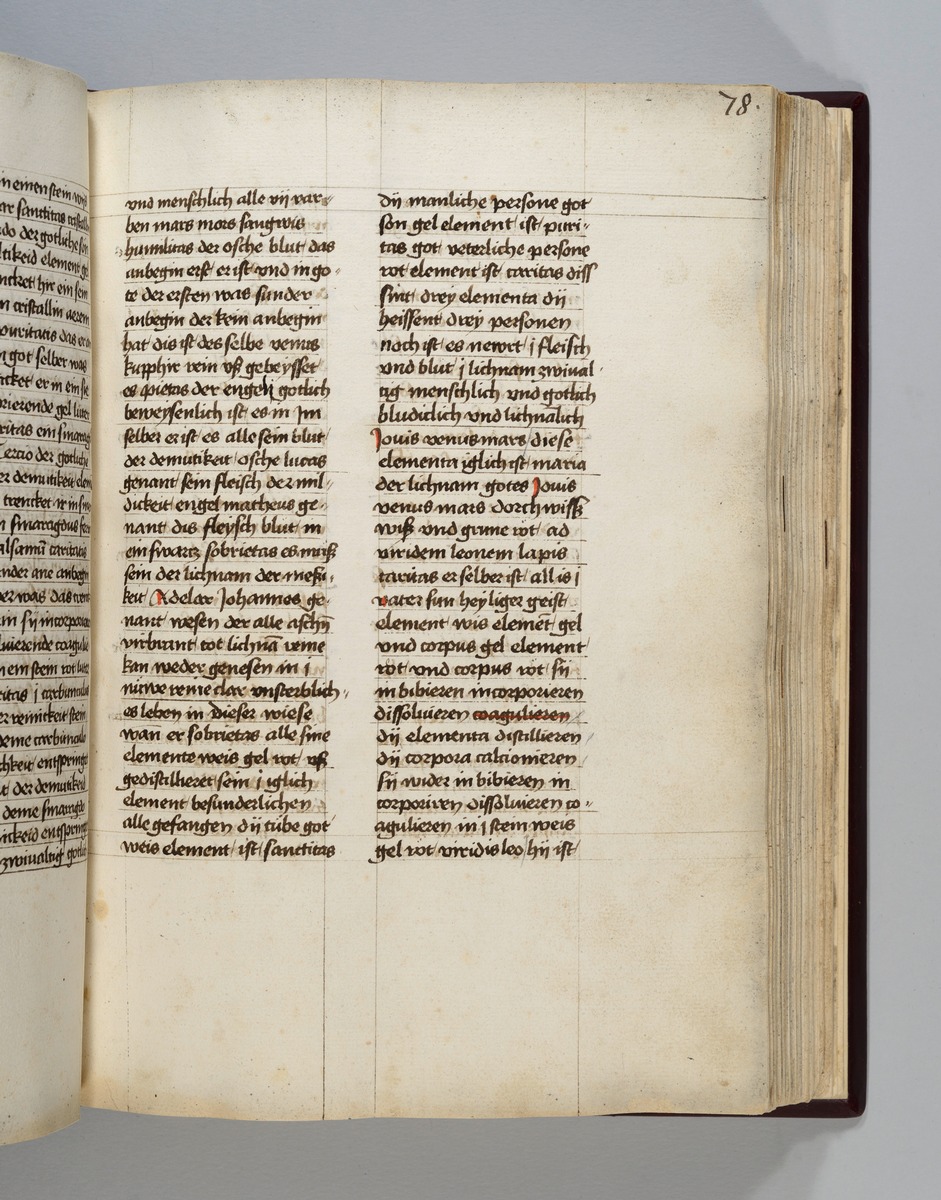 Buch der heiligen Dreifaltigkeit. Textseite
