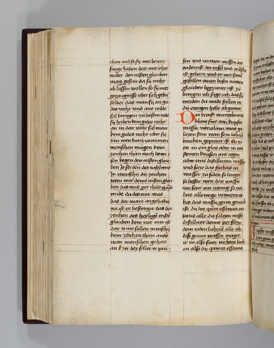 Buch der heiligen Dreifaltigkeit. Textseite