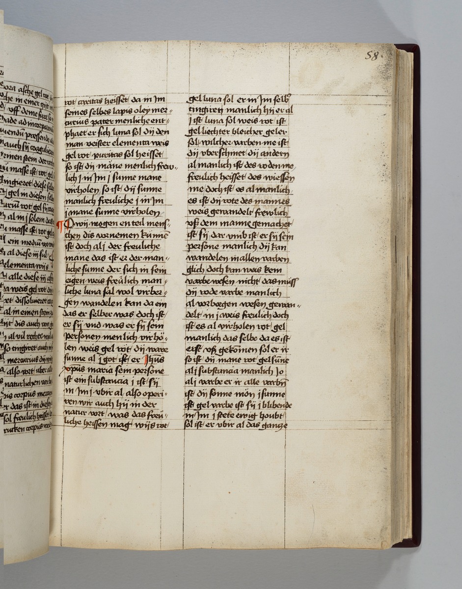 Buch der heiligen Dreifaltigkeit. Textseite