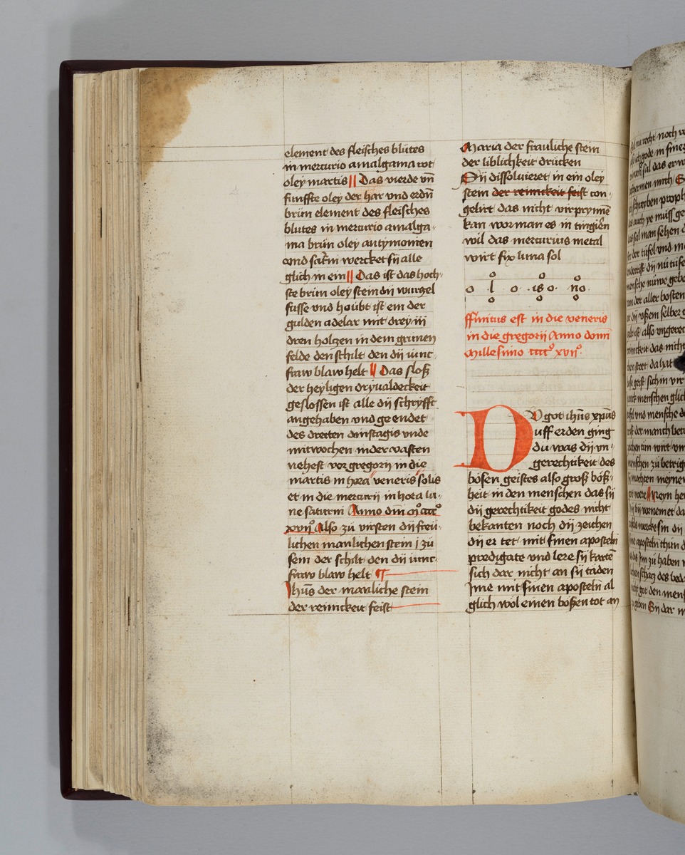 Buch der heiligen Dreifaltigkeit. Textseite