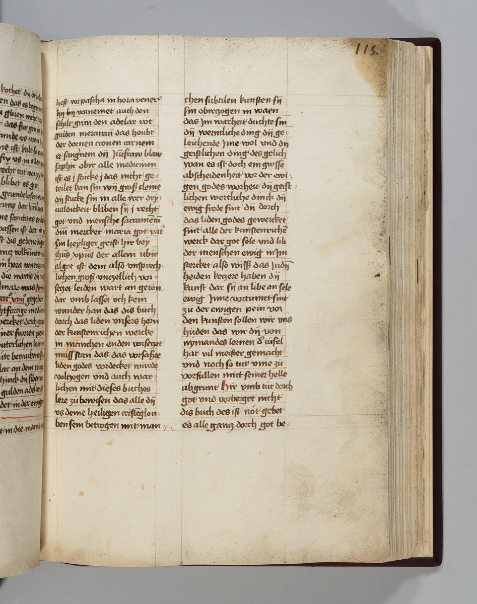 Buch der heiligen Dreifaltigkeit. Textseite