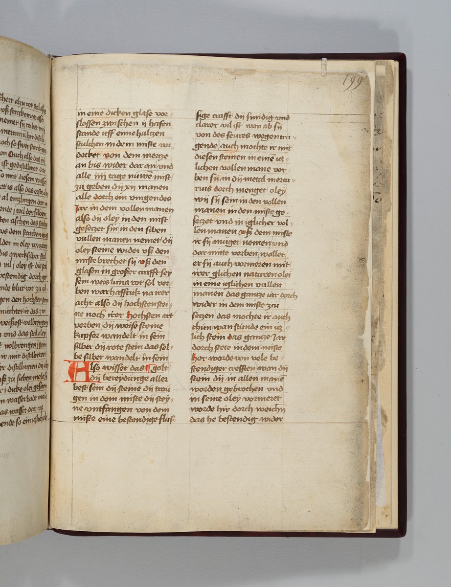Buch der heiligen Dreifaltigkeit. Textseite