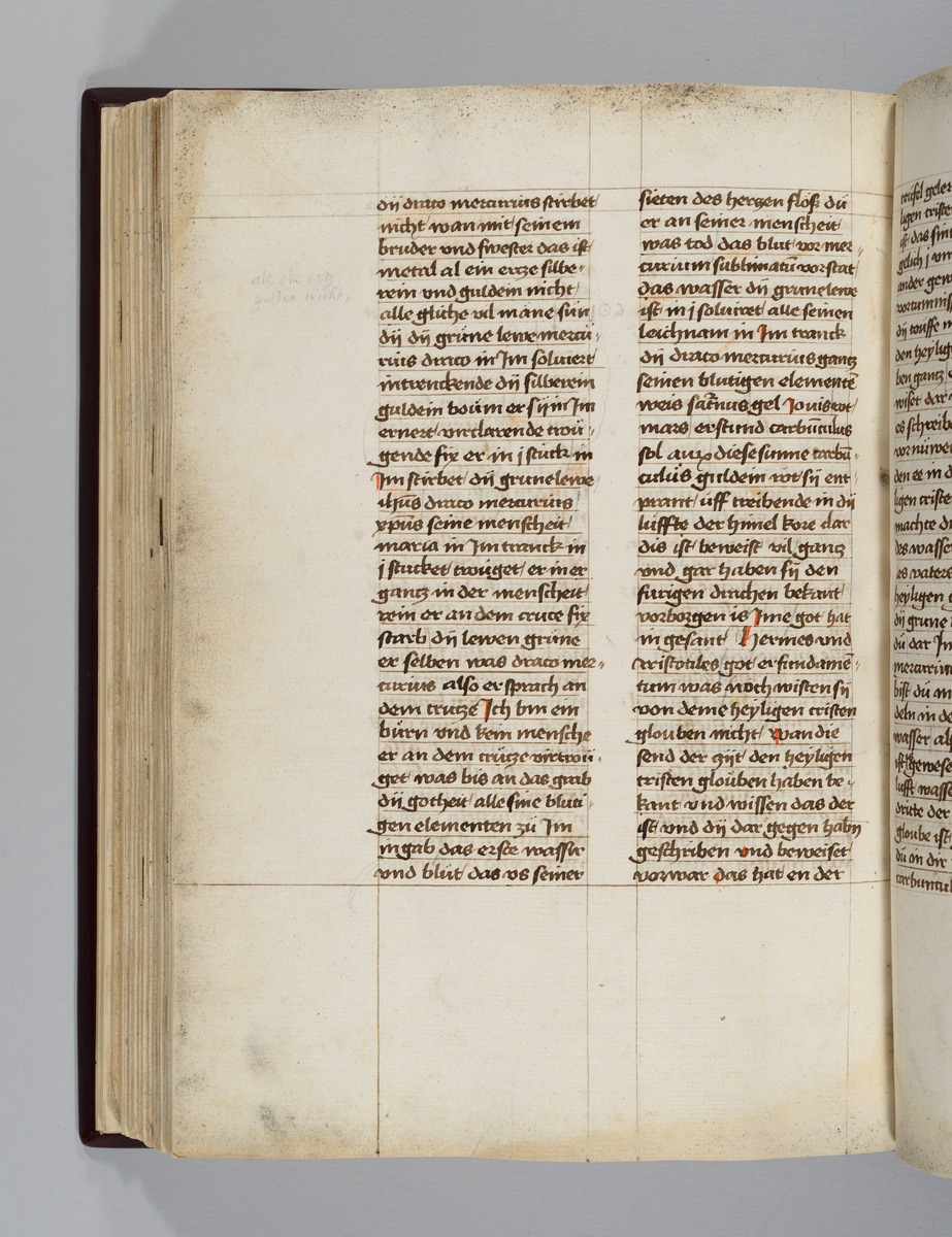 Buch der heiligen Dreifaltigkeit. Textseite