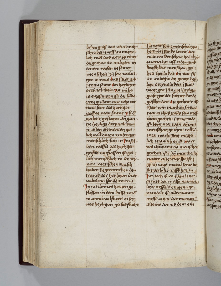 Buch der heiligen Dreifaltigkeit. Textseite