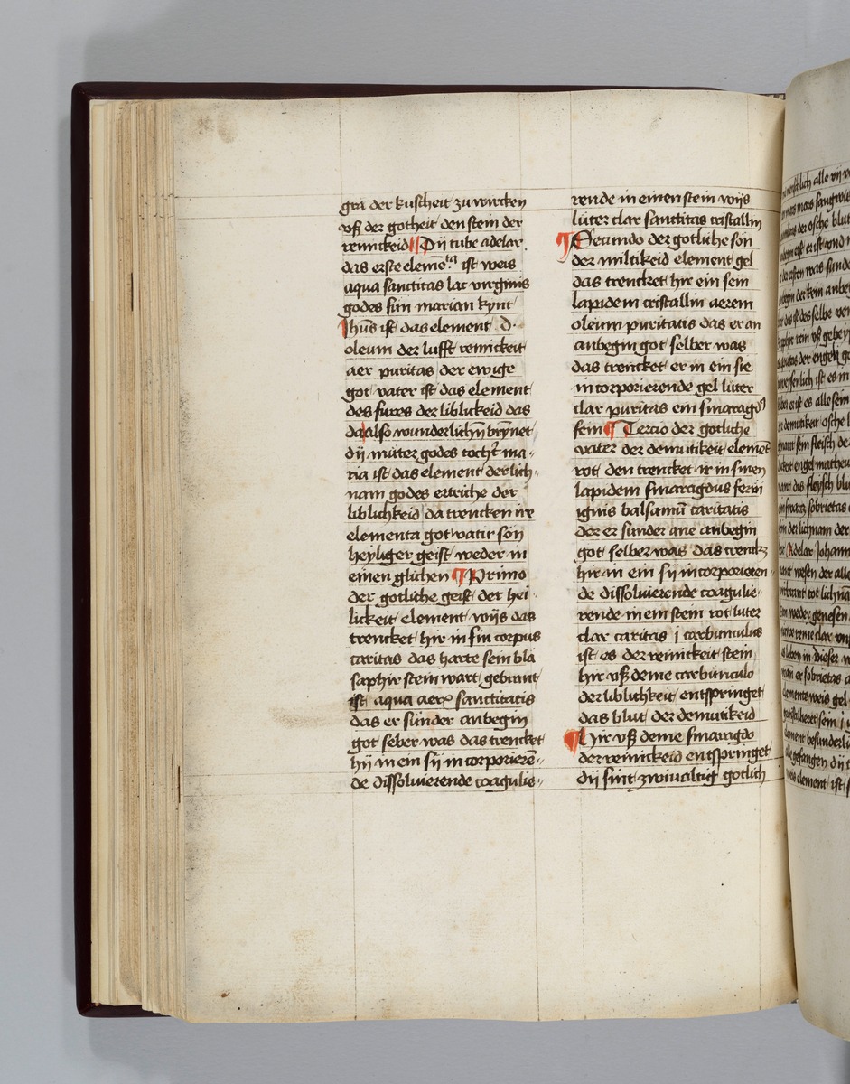 Buch der heiligen Dreifaltigkeit. Textseite