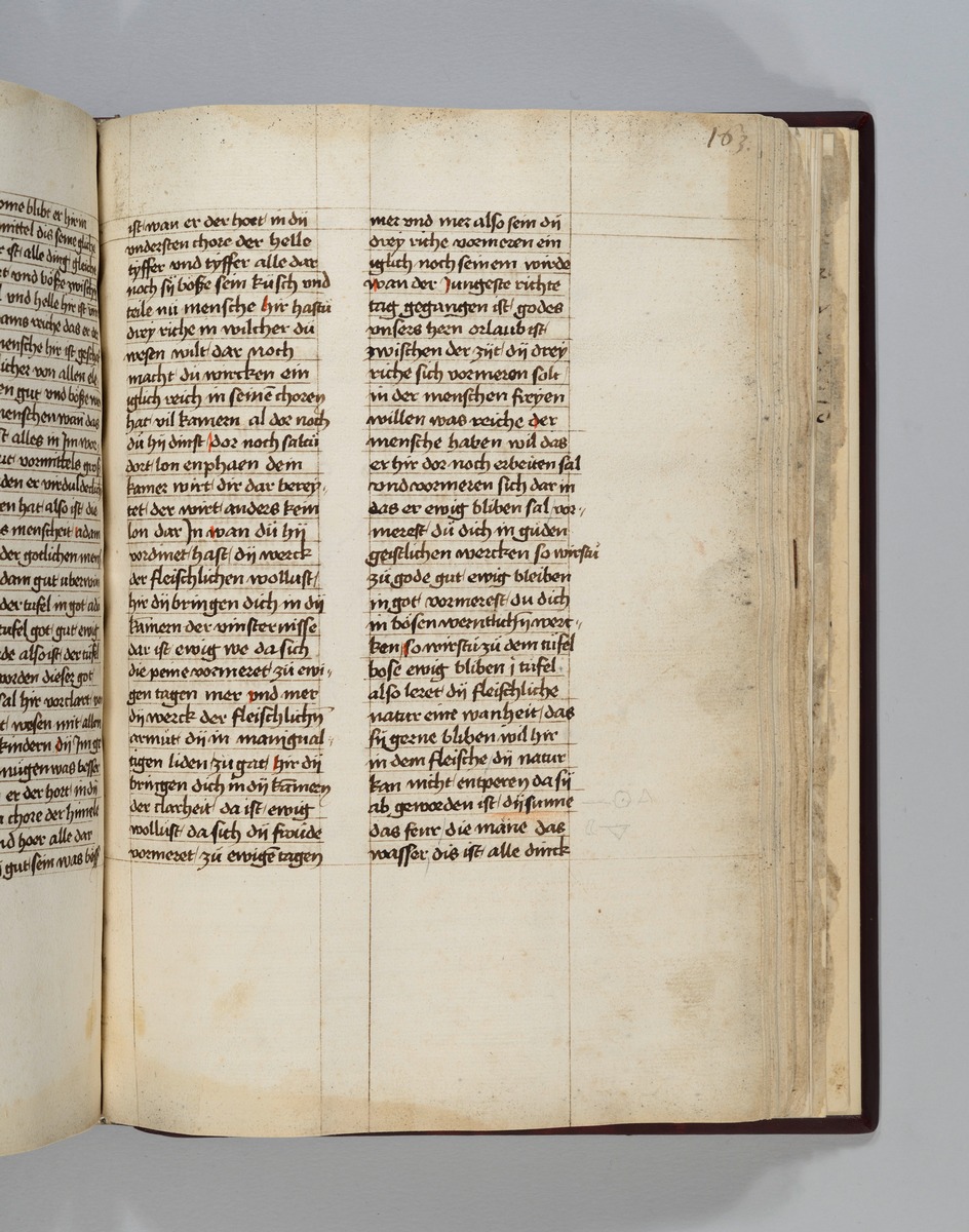 Buch der heiligen Dreifaltigkeit. Textseite