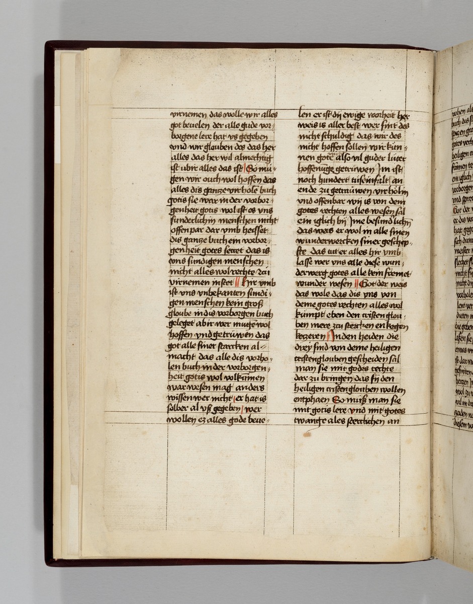Buch der heiligen Dreifaltigkeit. Textseite