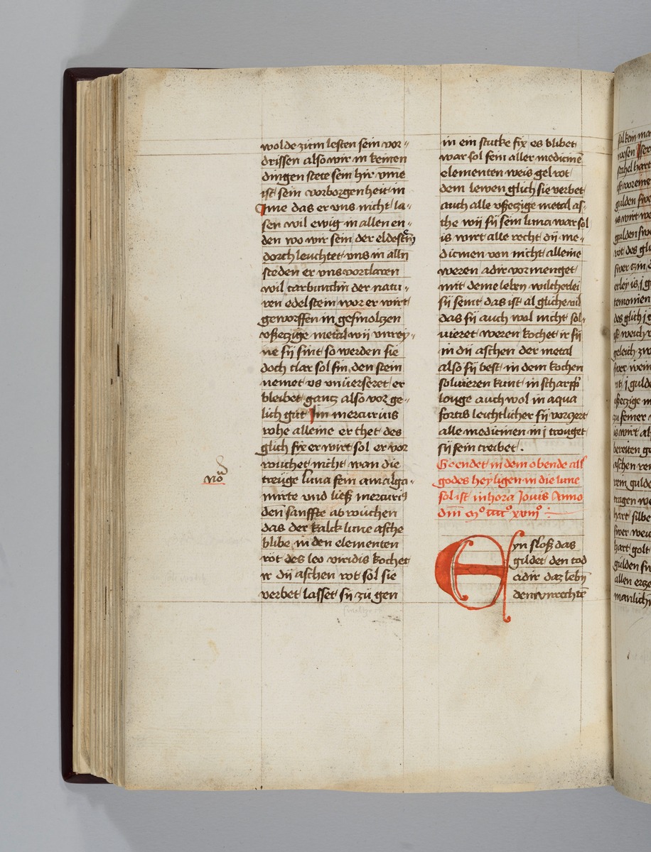 Buch der heiligen Dreifaltigkeit. Textseite