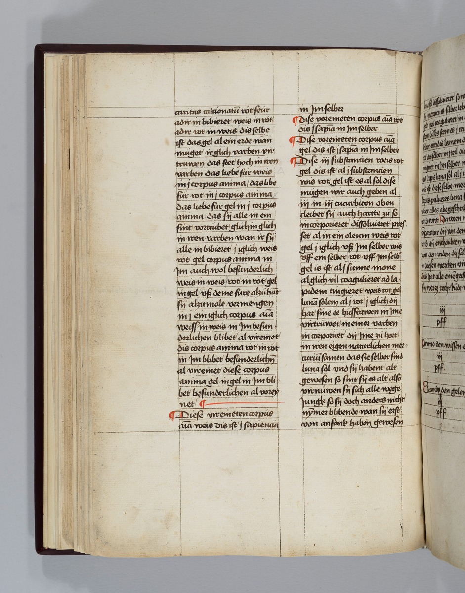Buch der heiligen Dreifaltigkeit. Textseite