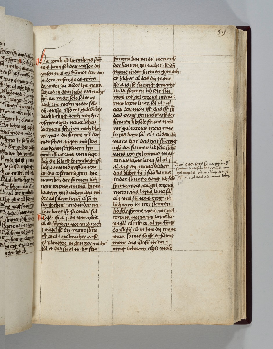 Buch der heiligen Dreifaltigkeit. Textseite