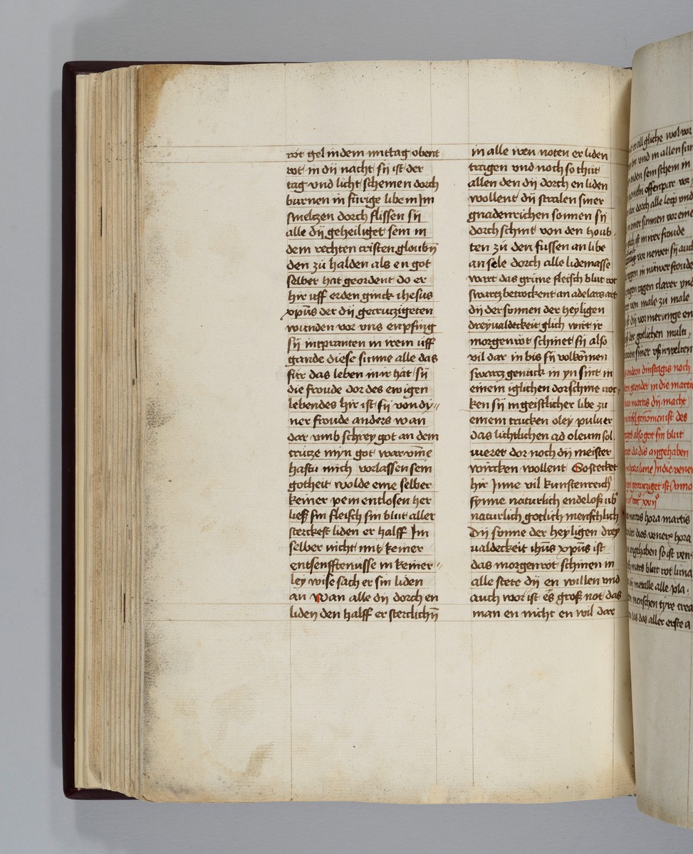Buch der heiligen Dreifaltigkeit. Textseite