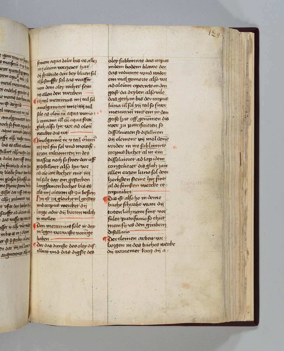 Buch der heiligen Dreifaltigkeit. Textseite