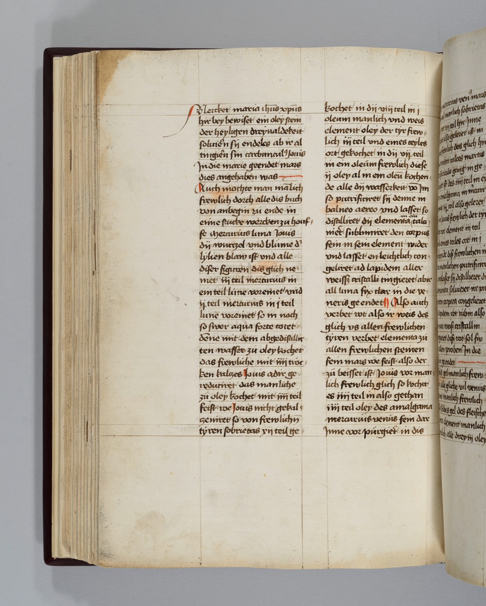 Buch der heiligen Dreifaltigkeit. Textseite