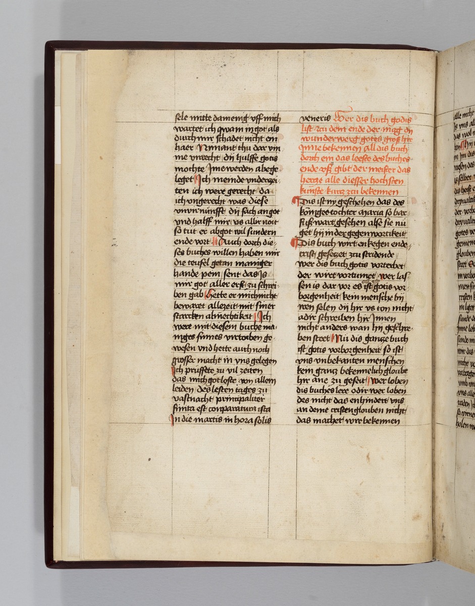 Buch der heiligen Dreifaltigkeit. Textseite