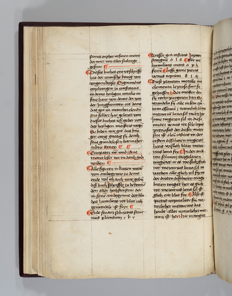 Buch der heiligen Dreifaltigkeit. Textseite