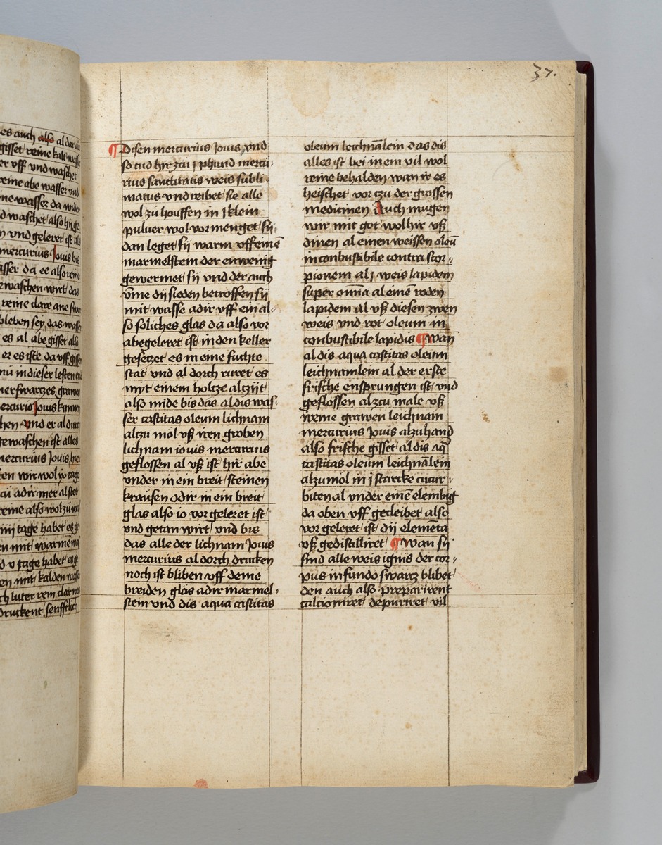 Buch der heiligen Dreifaltigkeit. Textseite