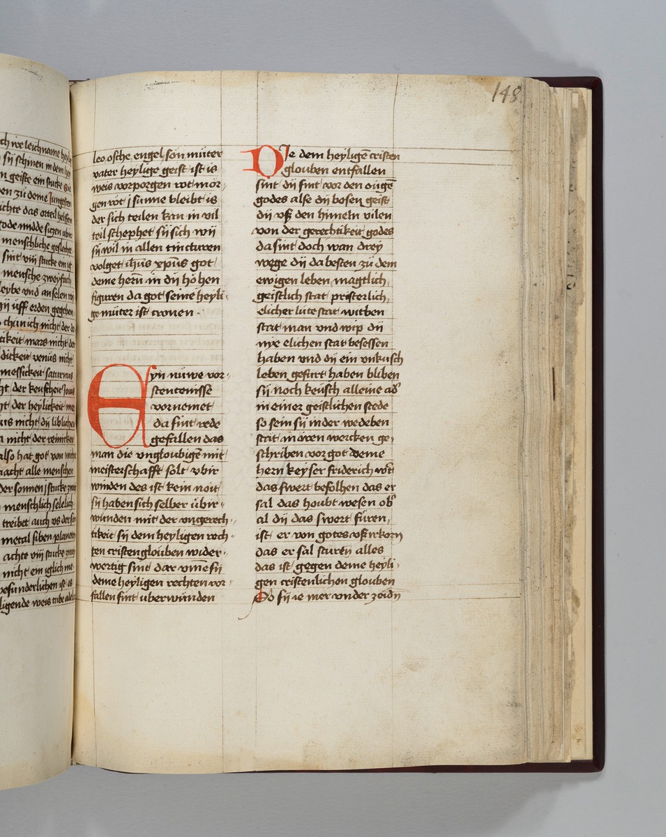 Buch der heiligen Dreifaltigkeit. Textseite