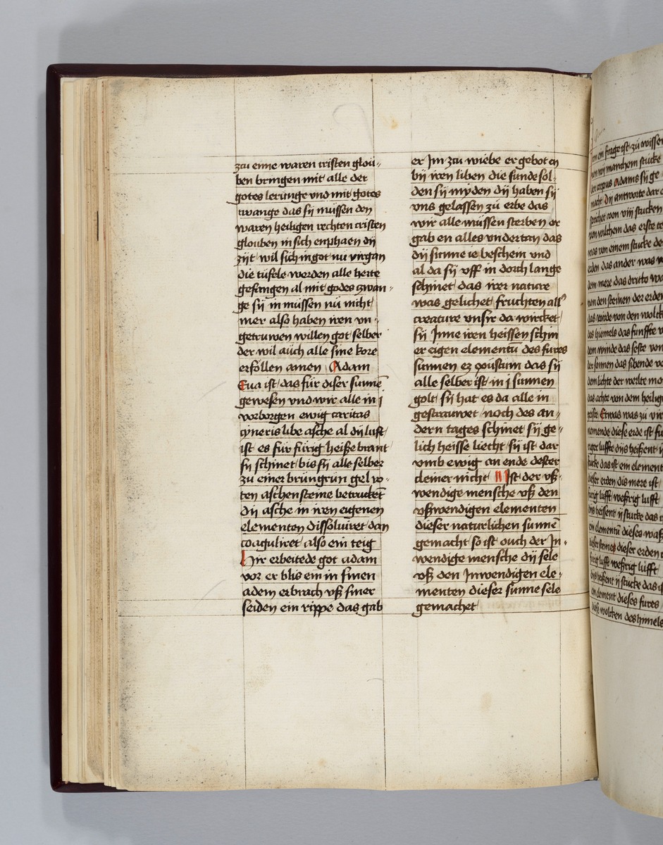 Buch der heiligen Dreifaltigkeit. Textseite