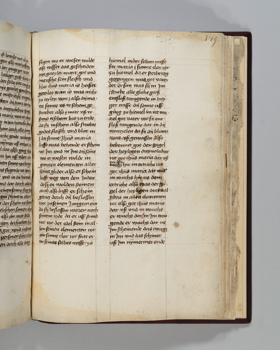 Buch der heiligen Dreifaltigkeit. Textseite