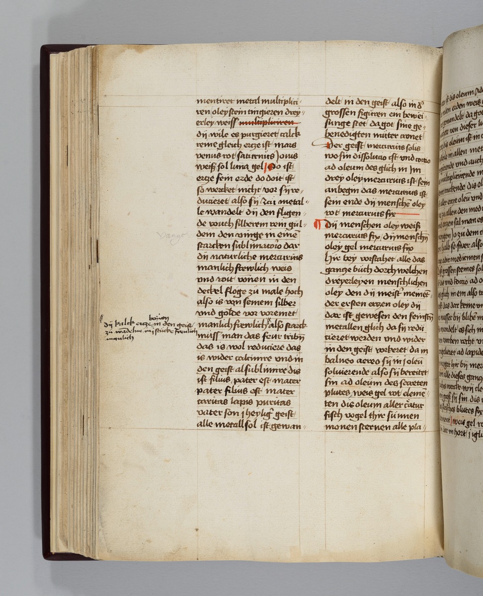 Buch der heiligen Dreifaltigkeit. Textseite