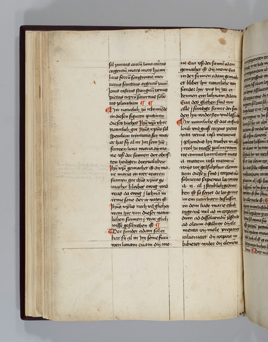 Buch der heiligen Dreifaltigkeit. Textseite