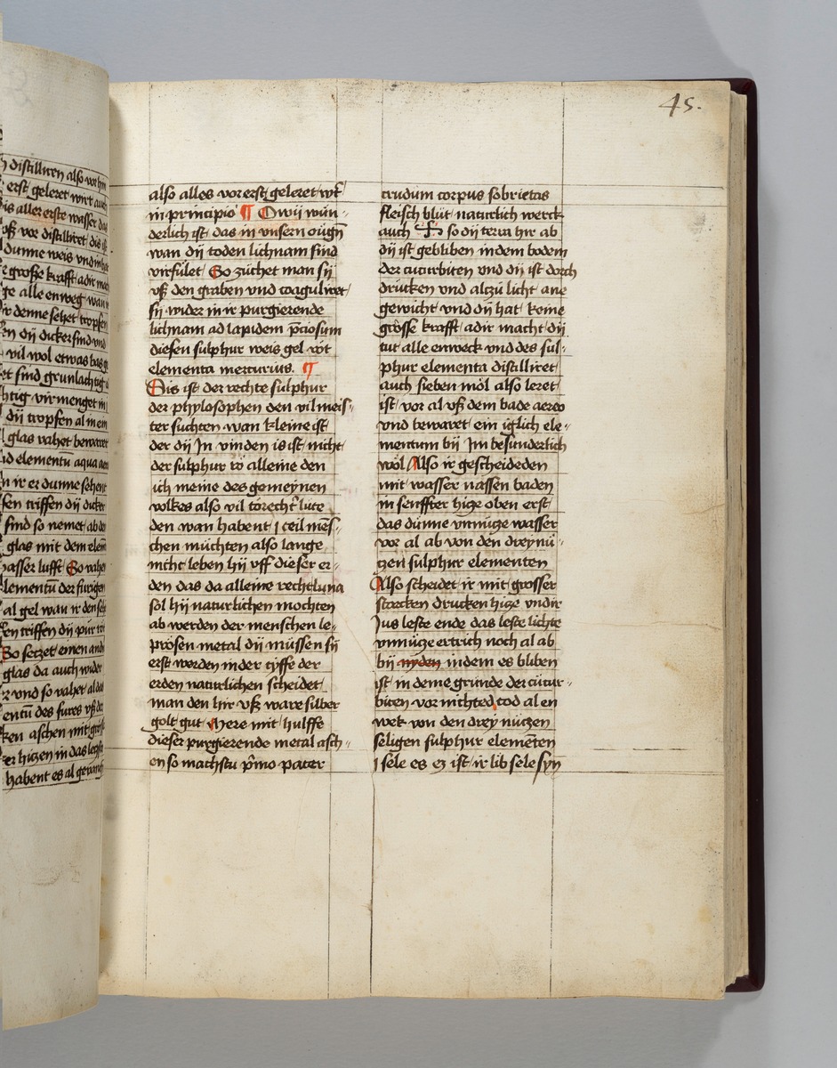 Buch der heiligen Dreifaltigkeit. Textseite