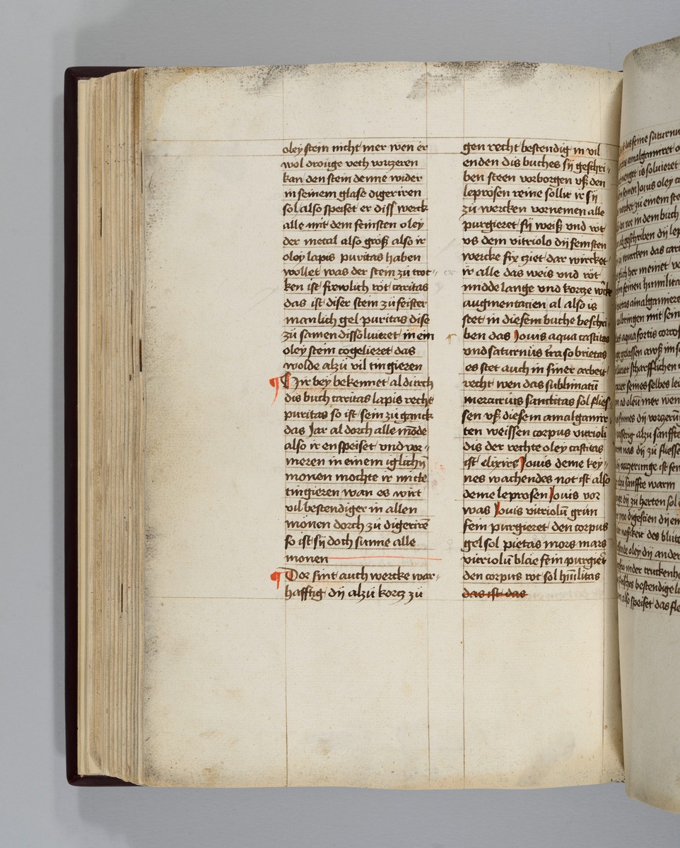 Buch der heiligen Dreifaltigkeit. Textseite
