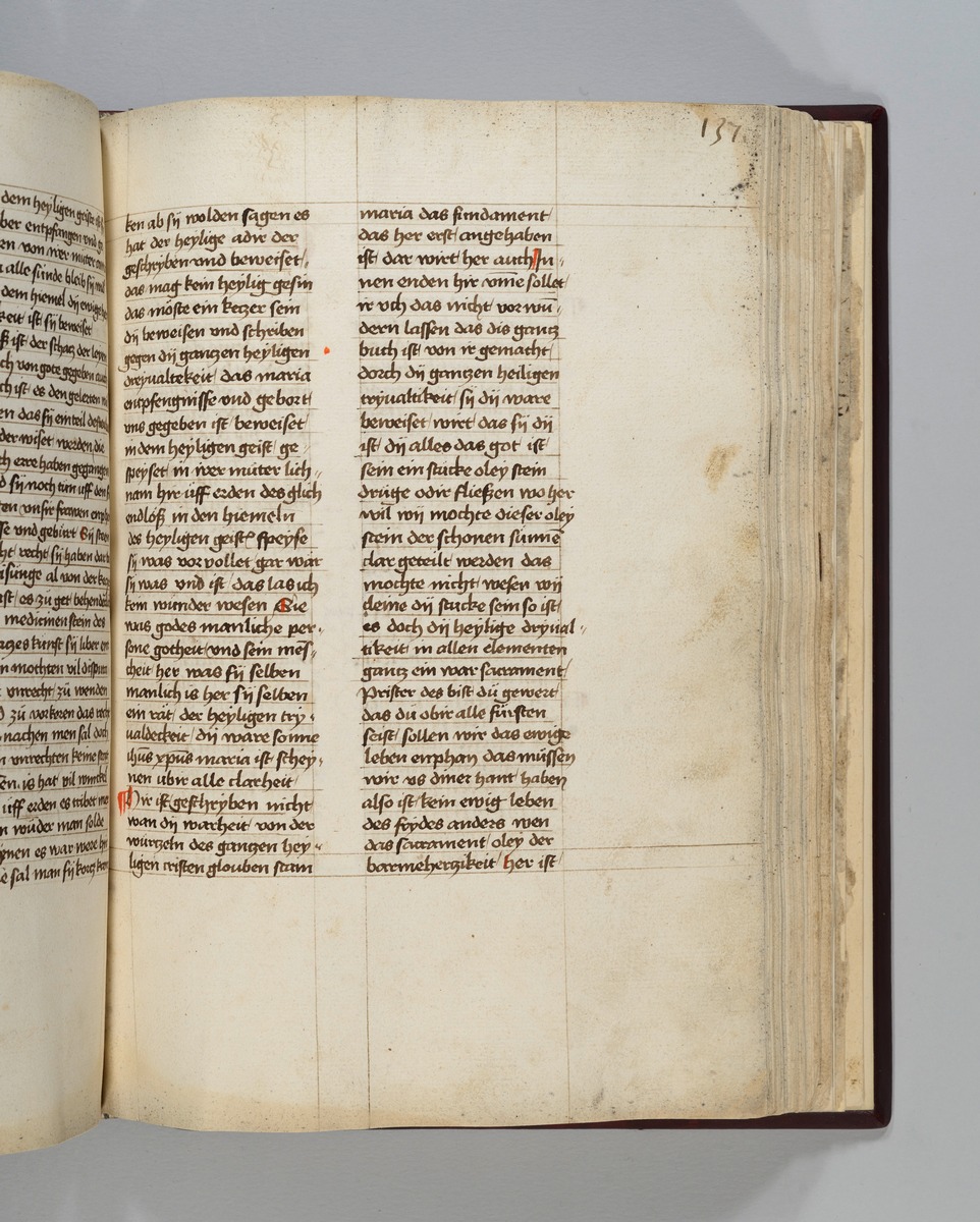 Buch der heiligen Dreifaltigkeit. Textseite