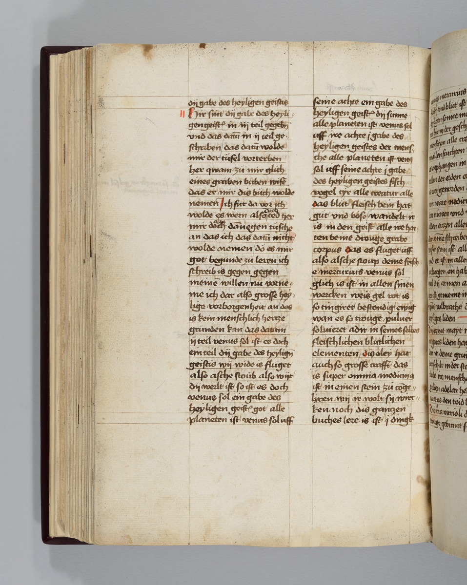 Buch der heiligen Dreifaltigkeit. Textseite