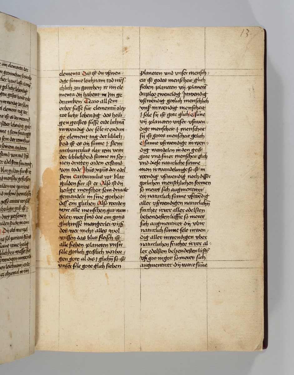 Buch der heiligen Dreifaltigkeit. Textseite