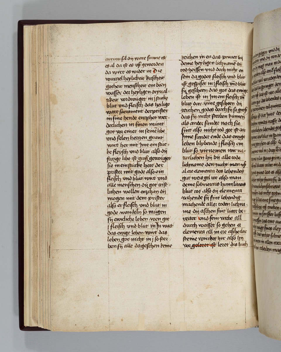 Buch der heiligen Dreifaltigkeit. Textseite