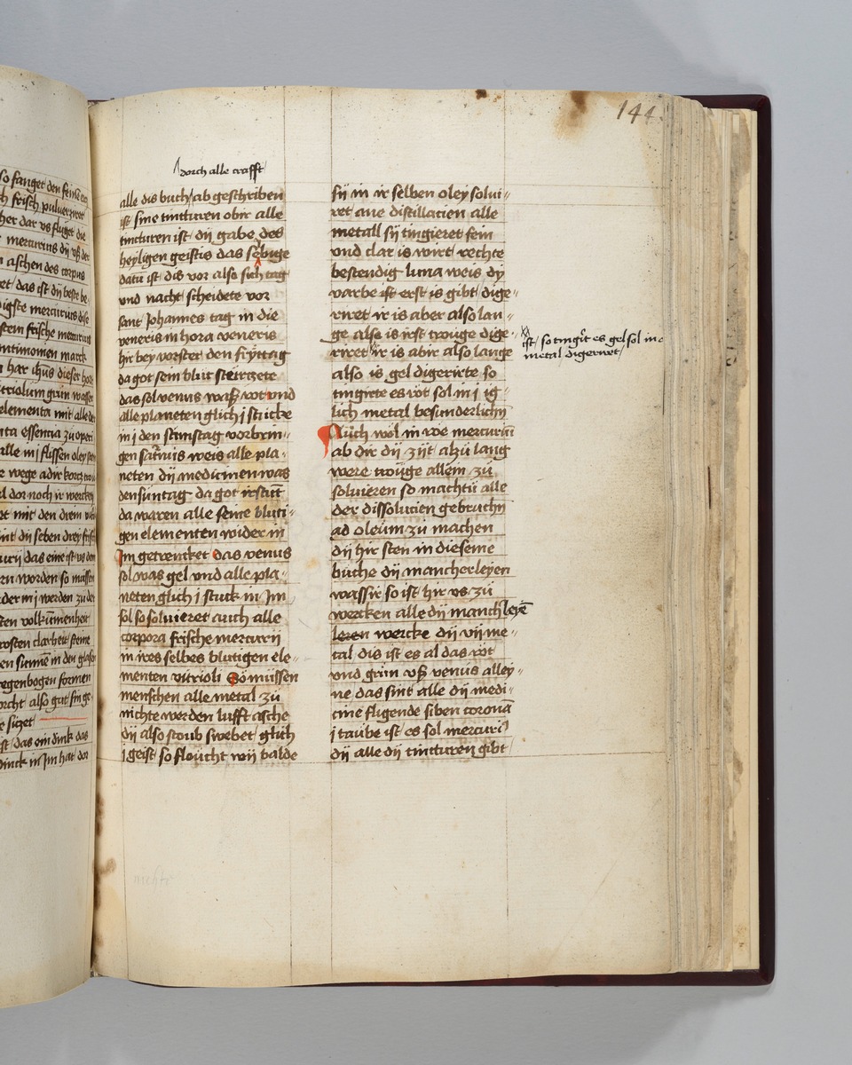 Buch der heiligen Dreifaltigkeit. Textseite