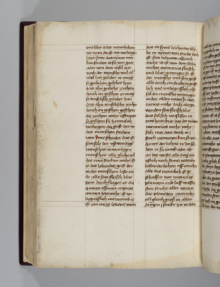 Buch der heiligen Dreifaltigkeit. Textseite