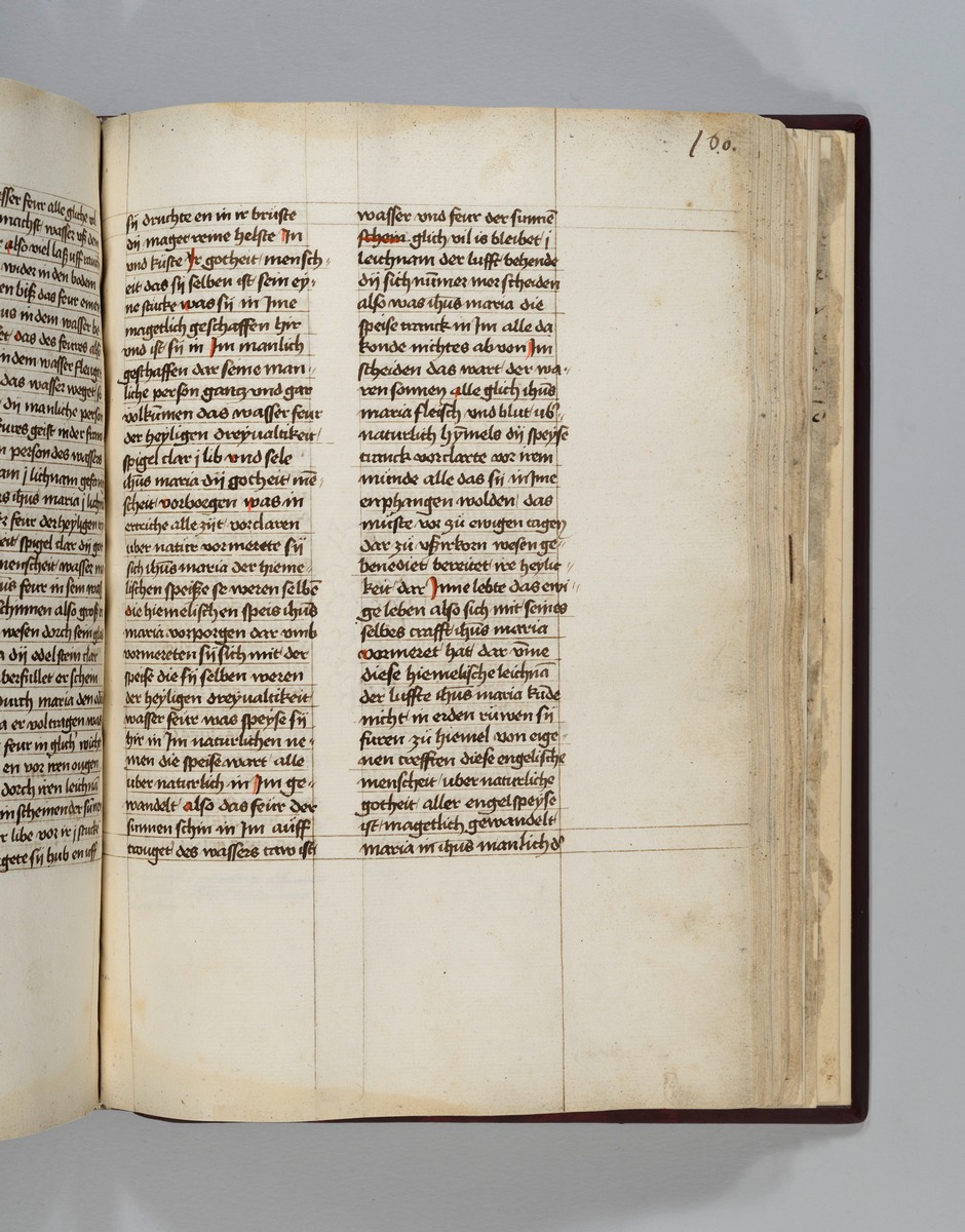 Buch der heiligen Dreifaltigkeit. Textseite