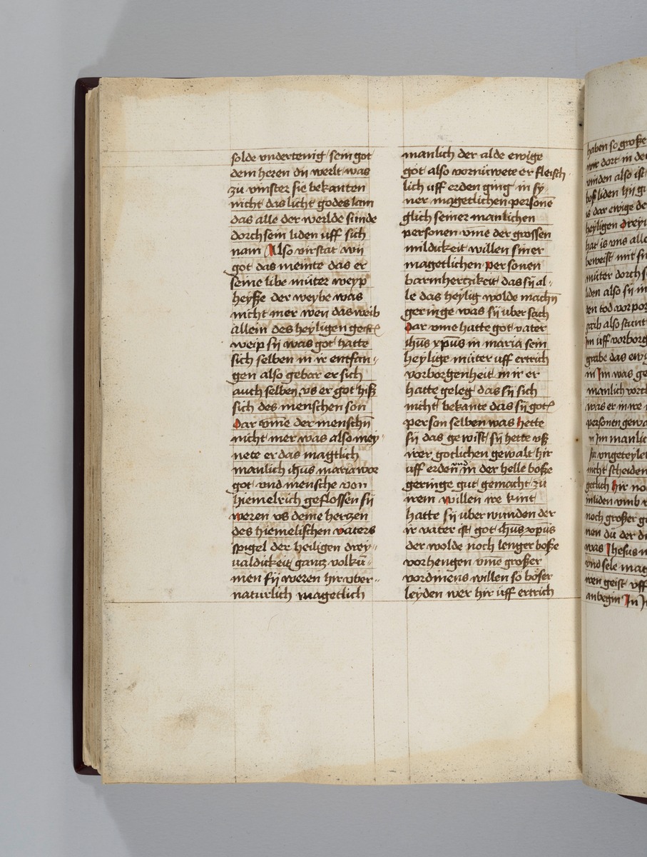 Buch der heiligen Dreifaltigkeit. Textseite