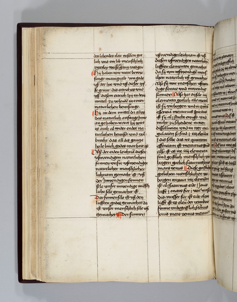 Buch der heiligen Dreifaltigkeit. Textseite
