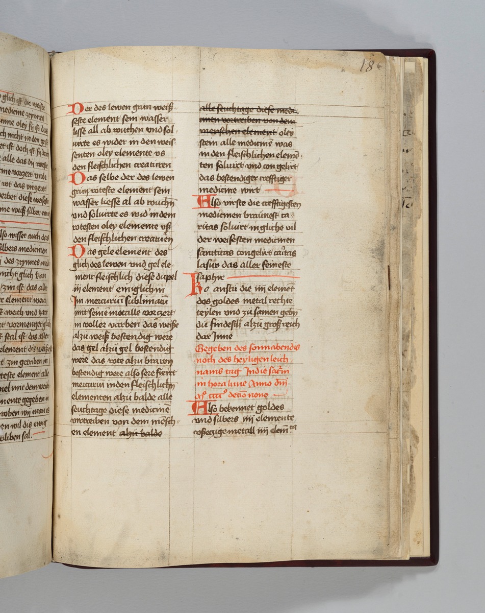 Buch der heiligen Dreifaltigkeit. Textseite