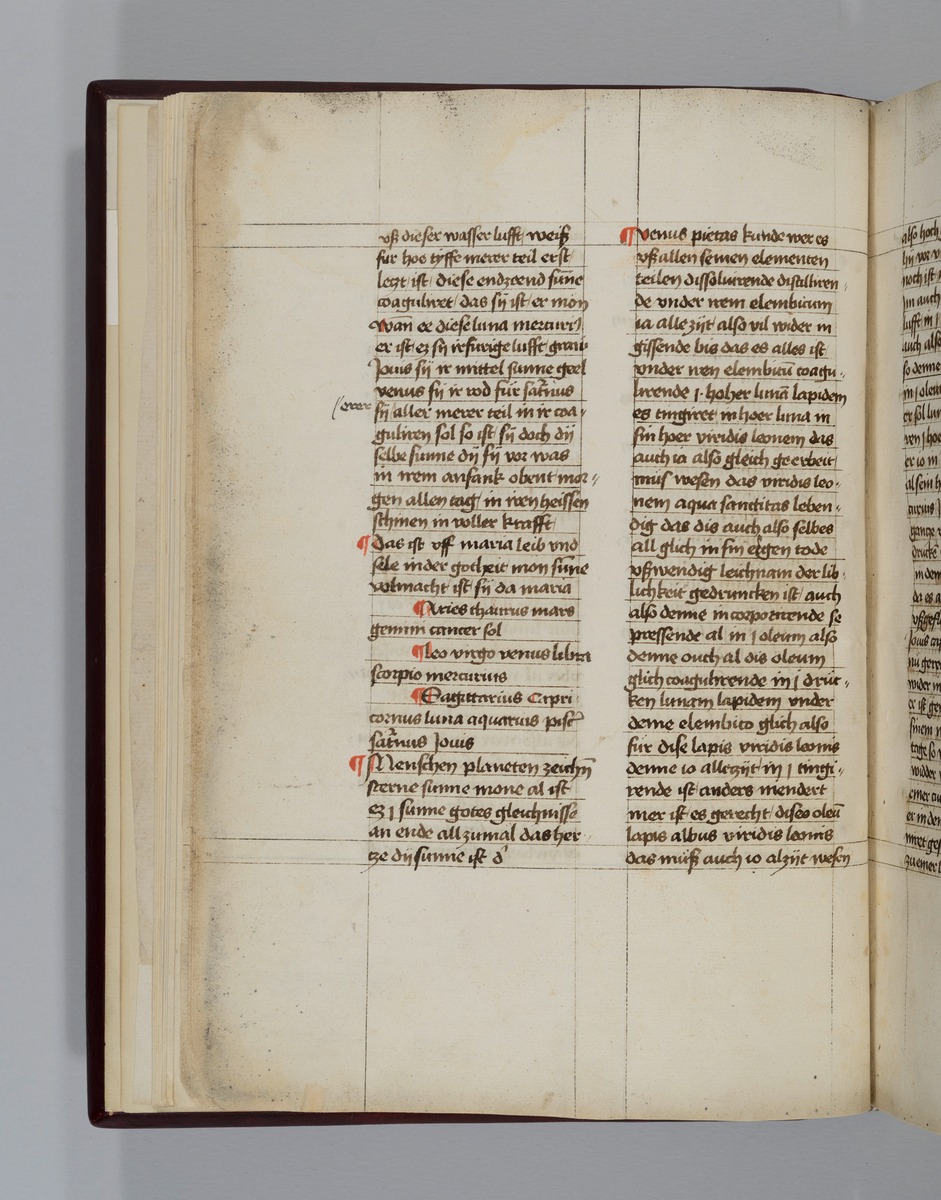 Buch der heiligen Dreifaltigkeit. Textseite