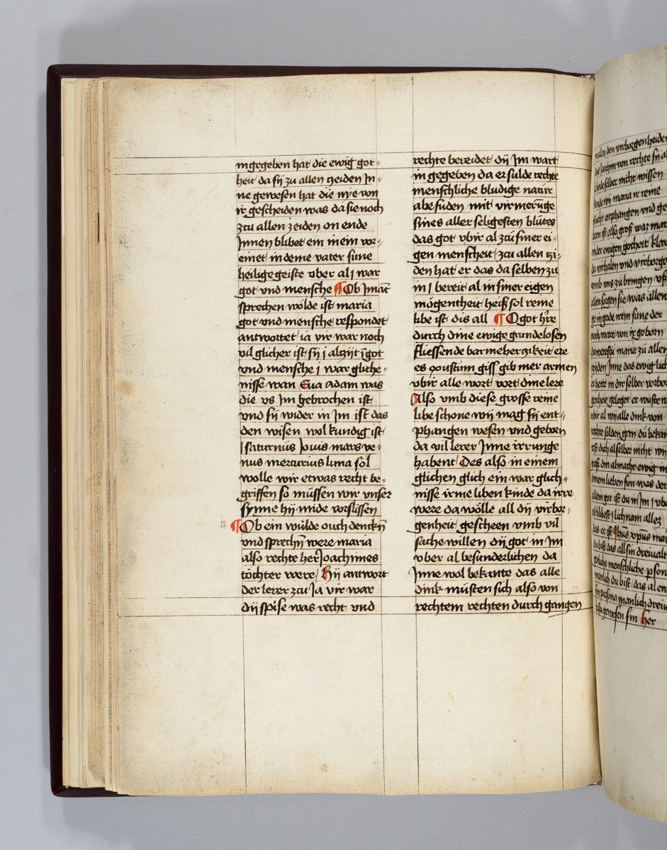 Buch der heiligen Dreifaltigkeit. Textseite