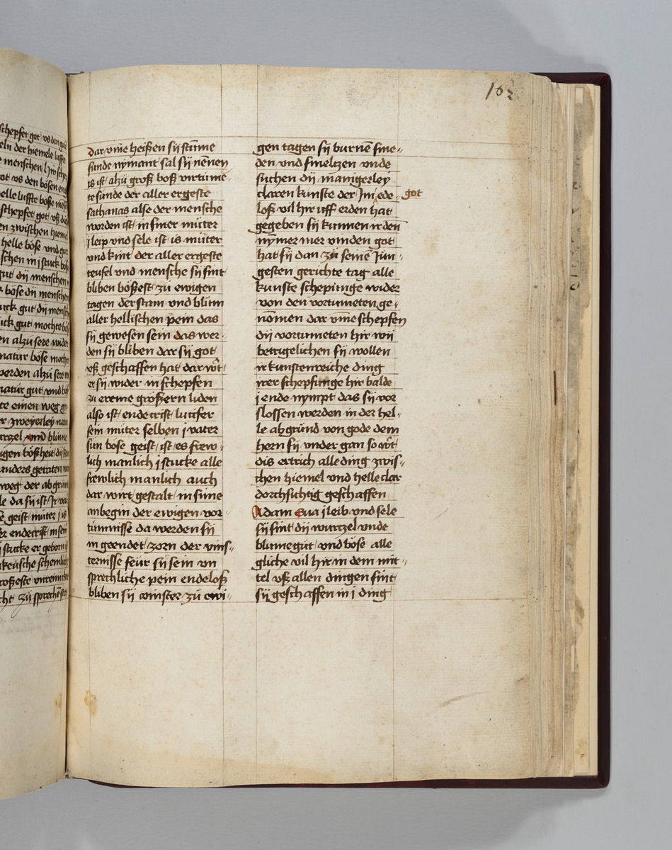 Buch der heiligen Dreifaltigkeit. Textseite