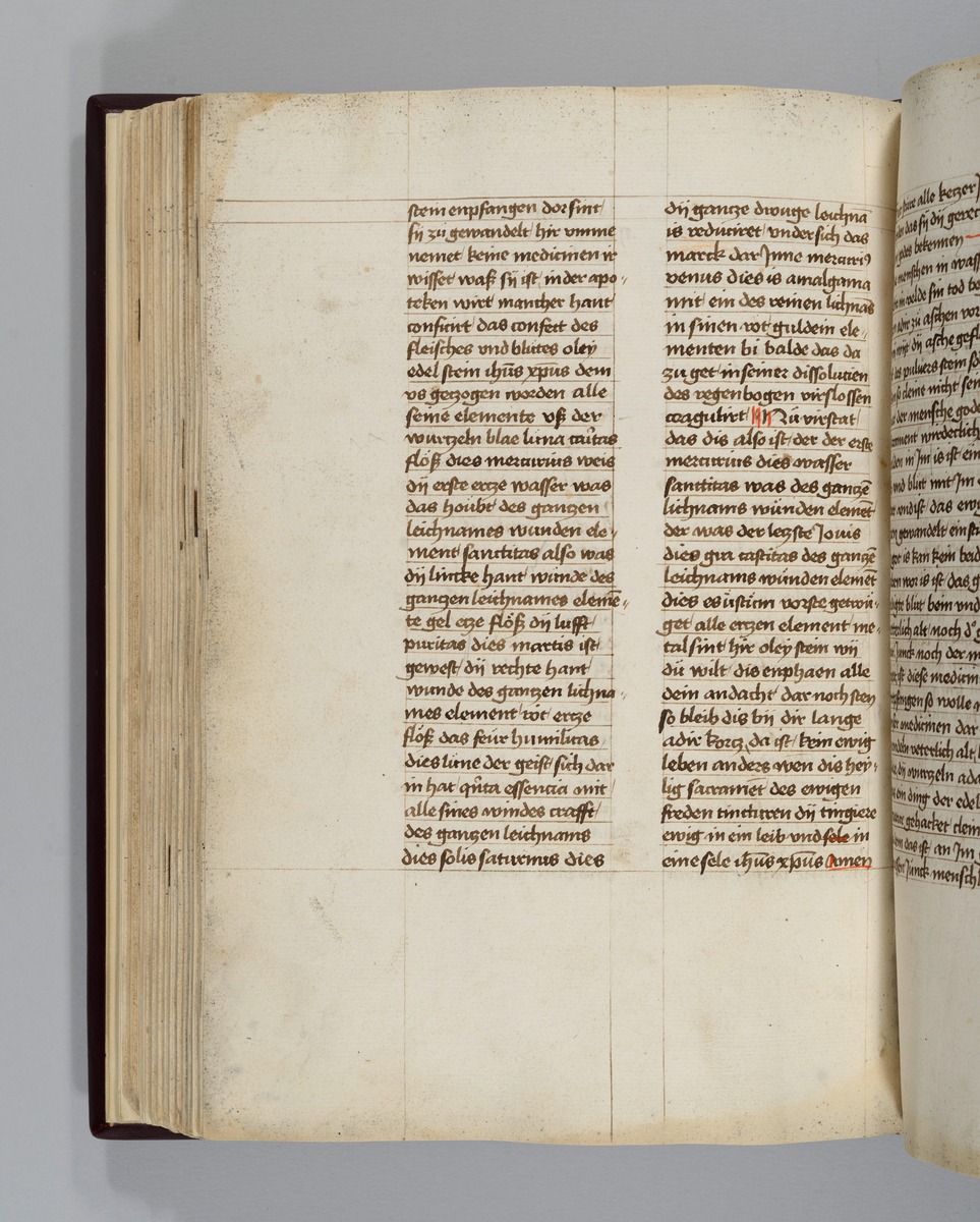 Buch der heiligen Dreifaltigkeit. Textseite