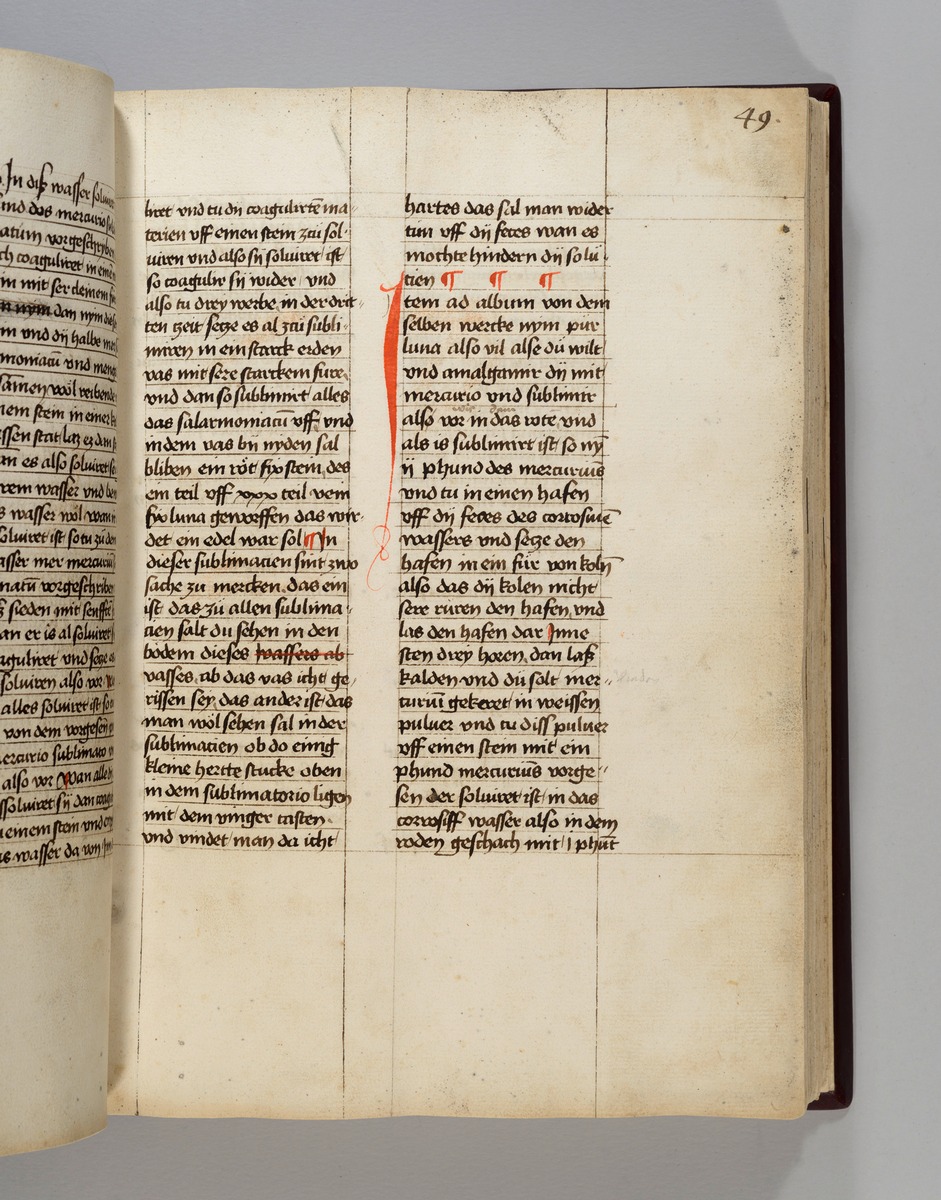 Buch der heiligen Dreifaltigkeit. Textseite