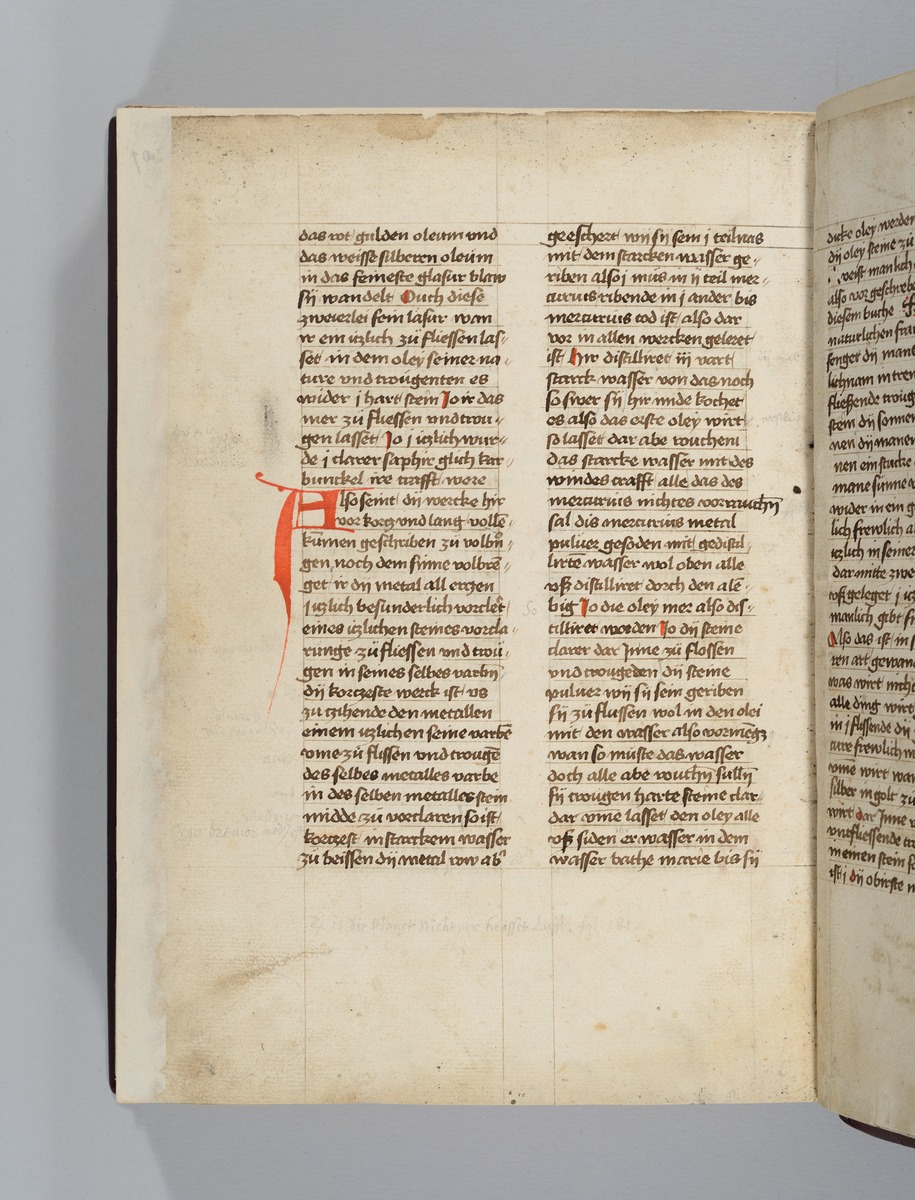 Buch der heiligen Dreifaltigkeit. Textseite