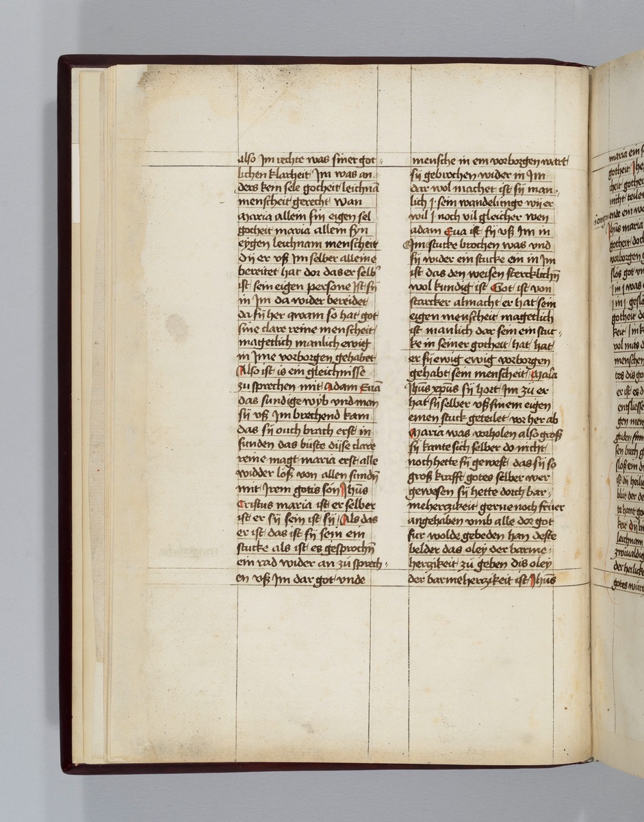Buch der heiligen Dreifaltigkeit. Textseite